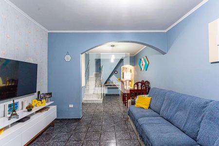 Sala de casa para alugar com 3 quartos, 156m² em Jardim Las Vegas, Santo André