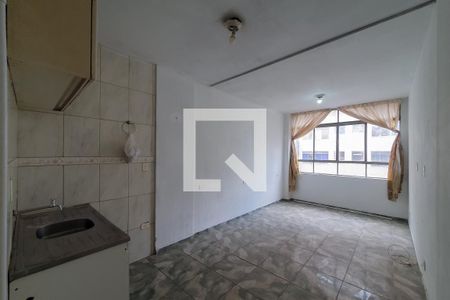 Sala / Cozinha de apartamento à venda com 1 quarto, 30m² em Liberdade, São Paulo