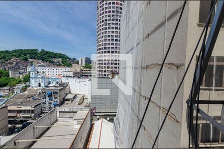 Vista Sala/Quarto de kitnet/studio para alugar com 1 quarto, 32m² em Centro, Niterói