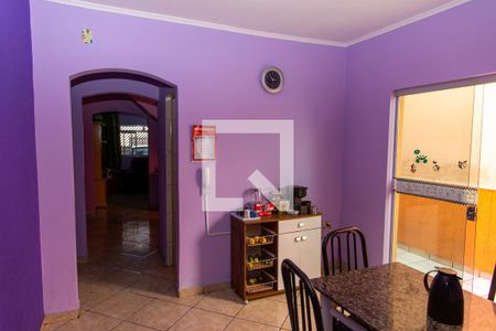 Sala de Jantar de casa à venda com 4 quartos, 188m² em Casa Grande, Diadema