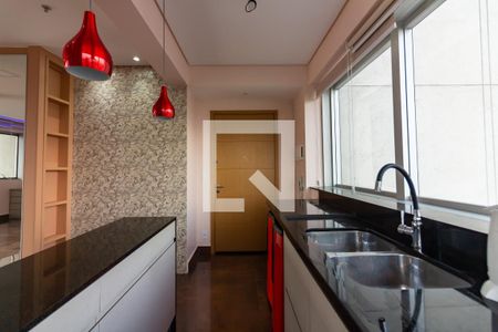 Cozinha  de kitnet/studio à venda com 1 quarto, 43m² em Centro, Osasco