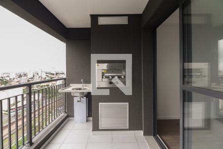 Varanda Gourmet  de apartamento para alugar com 3 quartos, 72m² em Vila Esperança, São Paulo