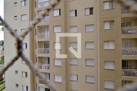 Vista da Sala de apartamento para alugar com 2 quartos, 46m² em Jardim Henriqueta, Taboão da Serra