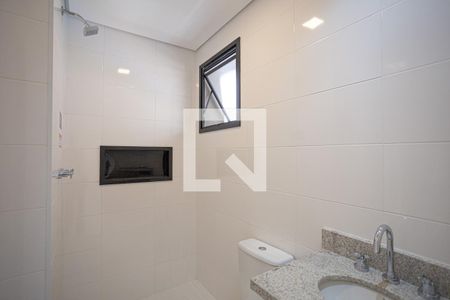 Banheiro de kitnet/studio para alugar com 1 quarto, 32m² em Centro, Osasco