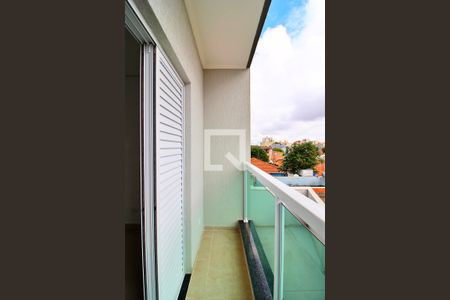 Varanda do Quarto 1 de apartamento para alugar com 2 quartos, 54m² em Parque Oratório, Santo André