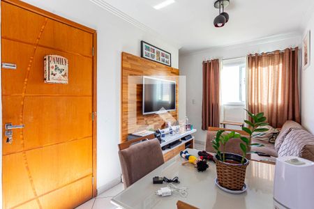 Sala de casa para alugar com 2 quartos, 86m² em Vila Floresta, Santo André