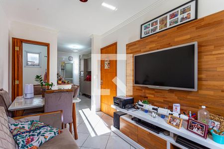 Sala de casa para alugar com 2 quartos, 86m² em Vila Floresta, Santo André