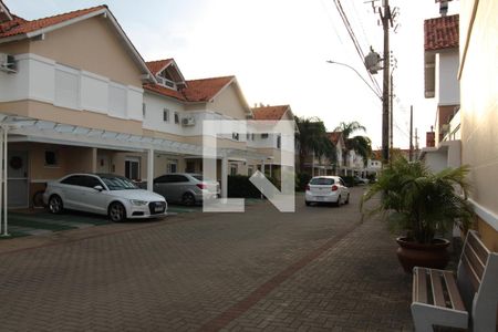 vista da rua de casa de condomínio à venda com 3 quartos, 100m² em Estância Velha, Canoas