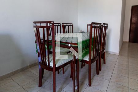 Detalhe da sala de apartamento para alugar com 1 quarto, 73m² em Vila Tupi, Praia Grande