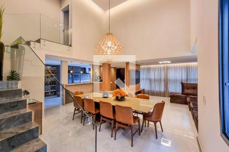 Sala de casa de condomínio à venda com 6 quartos, 550m² em Paquetá, Belo Horizonte