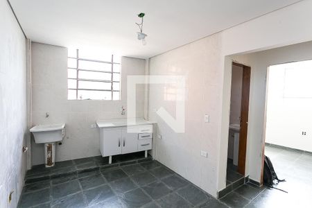 Sala / Cozinha / Serviço de kitnet/studio para alugar com 1 quarto, 45m² em Jardim Pedro Gonçalves, Taboão da Serra