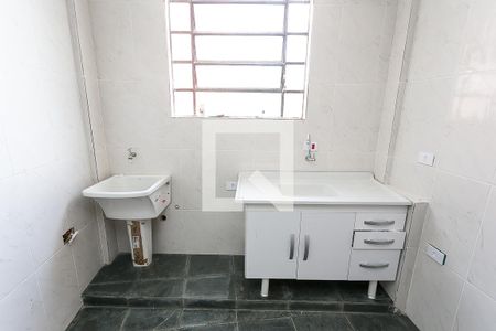 Sala / Cozinha / Serviço de kitnet/studio para alugar com 1 quarto, 45m² em Jardim Pedro Gonçalves, Taboão da Serra