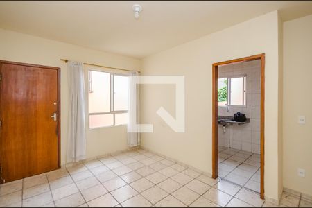 Sala de apartamento à venda com 2 quartos, 54m² em Estrela Dalva, Belo Horizonte