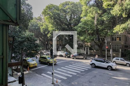 Vista Varanda da Sala de kitnet/studio para alugar com 1 quarto, 52m² em Copacabana, Rio de Janeiro