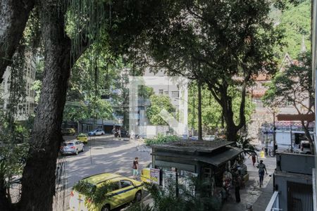 Vista Varanda da Sala de kitnet/studio para alugar com 1 quarto, 52m² em Copacabana, Rio de Janeiro