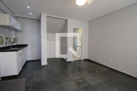 Quarto/Cozinha de kitnet/studio para alugar com 1 quarto, 30m² em Cidade Universitária, Campinas