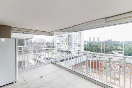 Varanda de apartamento para alugar com 2 quartos, 65m² em Santo Amaro, São Paulo