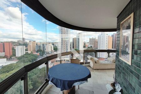 Varanda da Sala de apartamento para alugar com 5 quartos, 256m² em Cambuí, Campinas