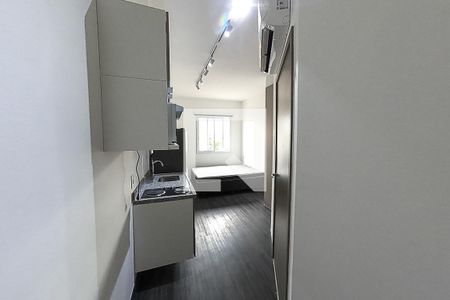 corredor entrada de kitnet/studio para alugar com 1 quarto, 20m² em Santa Paula, São Caetano do Sul