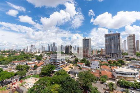 Vista da Sala de apartamento para alugar com 1 quarto, 48m² em Setor Marista, Goiânia