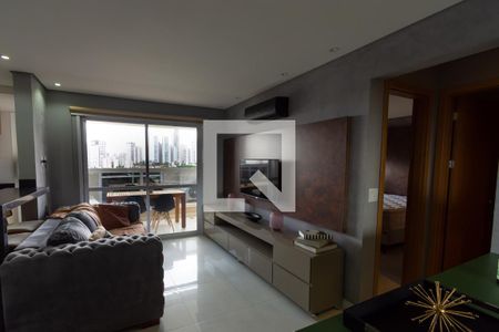 Sala de apartamento para alugar com 1 quarto, 48m² em Setor Marista, Goiânia