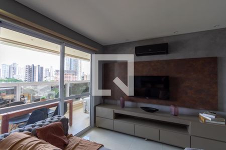 Sala de apartamento para alugar com 1 quarto, 48m² em Setor Marista, Goiânia