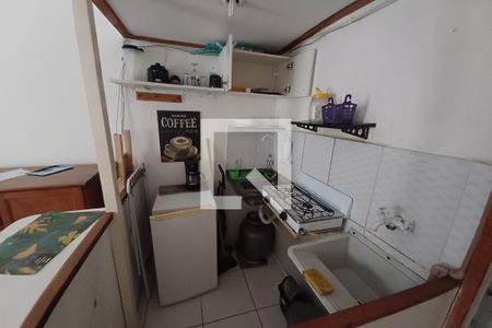 Cozinha de apartamento para alugar com 1 quarto, 25m² em Centro, Niterói