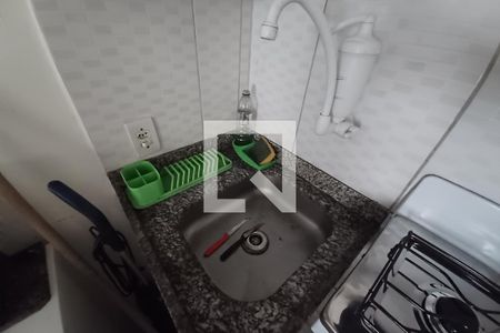 Cozinha - Torneira de apartamento para alugar com 1 quarto, 25m² em Centro, Niterói