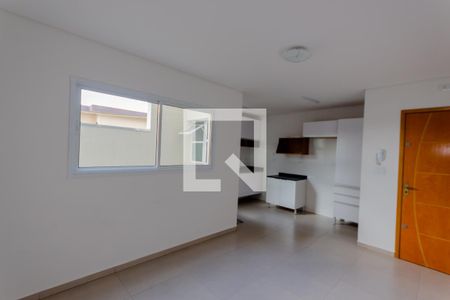 Sala de apartamento para alugar com 2 quartos, 56m² em Parque Novo Oratório, Santo André