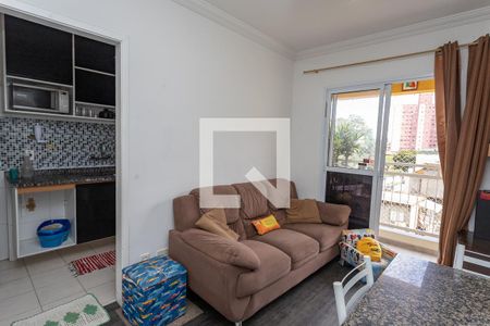 Sala  de apartamento para alugar com 2 quartos, 50m² em Centro, Diadema