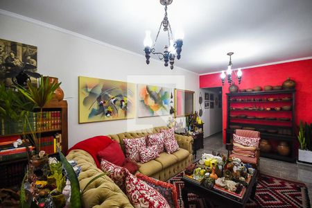 Sala de casa de condomínio à venda com 3 quartos, 225m² em Parque Monte Alegre, Taboão da Serra