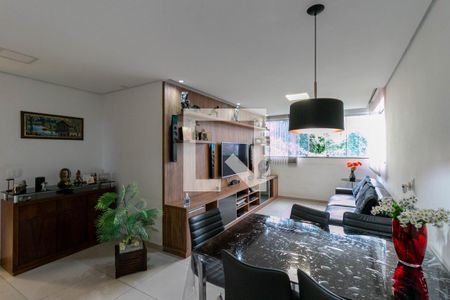 Sala de apartamento para alugar com 3 quartos, 131m² em Alto Caiçaras, Belo Horizonte