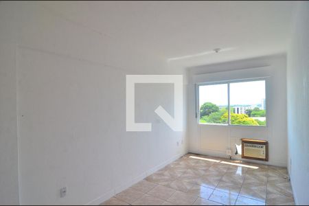 Sala e dormitório de kitnet/studio à venda com 1 quarto, 36m² em Centro, Canoas