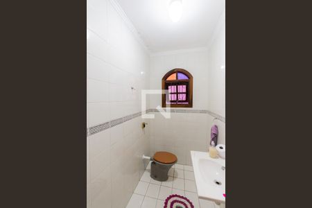 Lavabo de casa à venda com 3 quartos, 219m² em Jardim Santo Alberto, Santo André