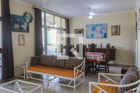 Sala de apartamento para alugar com 2 quartos, 187m² em Vila Luis Antonio, Guarujá