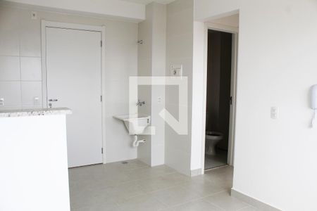 Sala/Cozinha de apartamento para alugar com 2 quartos, 34m² em Vila Nova Curuca, São Paulo