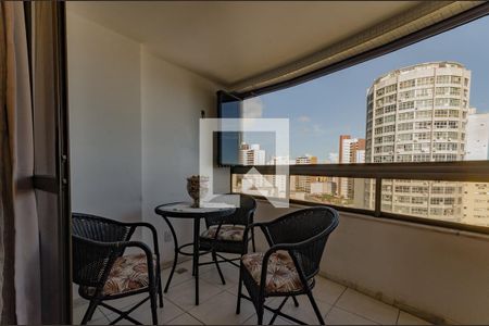 Varanda da Sala de apartamento para alugar com 2 quartos, 100m² em Barra, Salvador