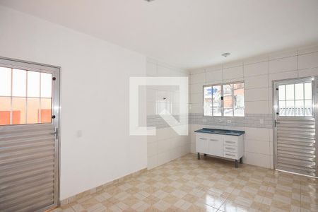 Cozinha de casa para alugar com 1 quarto, 40m² em Jardim Kuabara, Taboão da Serra