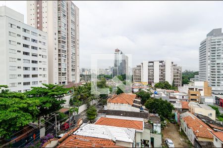 Vista da Varanda de kitnet/studio para alugar com 1 quarto, 27m² em Vila Clementino, São Paulo