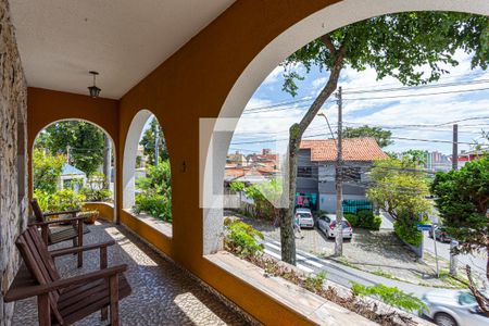 Varanda da Sala de casa para alugar com 4 quartos, 190m² em Vila Valparaiso, Santo André