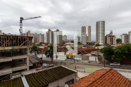 Vista da varanda de apartamento para alugar com 2 quartos, 60m² em Nova Mirim, Praia Grande