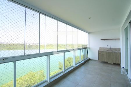 Varanda de apartamento para alugar com 3 quartos, 140m² em Jacarepaguá, Rio de Janeiro