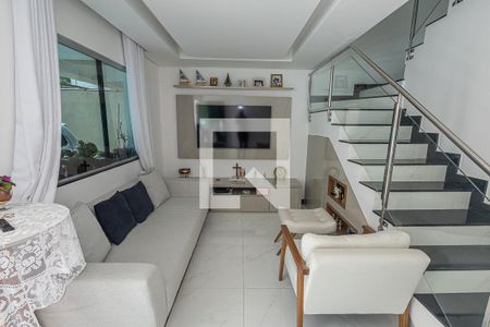 Sala de casa à venda com 2 quartos, 180m² em Jardim Atlântico, Belo Horizonte