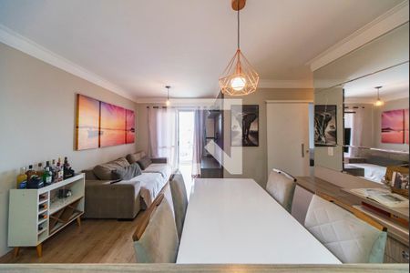 Sala de apartamento à venda com 3 quartos, 73m² em Vila Helena, Santo André