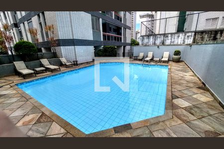 Área comum - Piscina de apartamento para alugar com 2 quartos, 77m² em Lourdes, Belo Horizonte