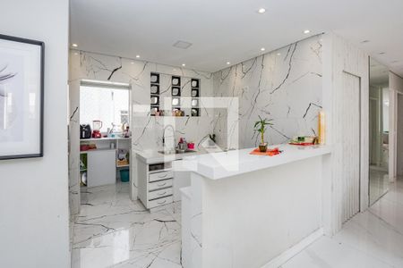 Cozinha de apartamento à venda com 4 quartos, 192m² em Estoril, Belo Horizonte