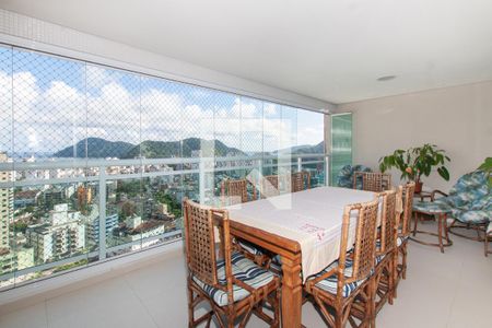 Varanda de apartamento para alugar com 3 quartos, 134m² em Vila Luis Antônio, Guarujá