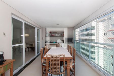 Varanda de apartamento para alugar com 3 quartos, 134m² em Vila Luis Antônio, Guarujá