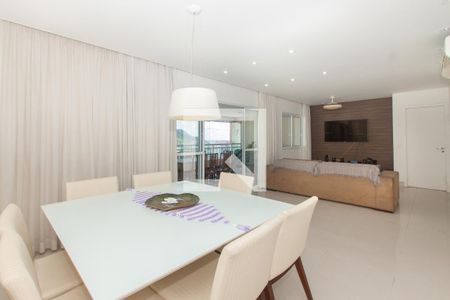 Sala de apartamento para alugar com 3 quartos, 134m² em Vila Luis Antônio, Guarujá