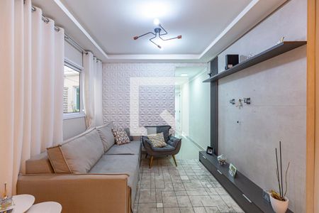 Sala de apartamento para alugar com 2 quartos, 70m² em Jardim Bela Vista, Santo André